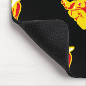 Bulldog Patroon Muismat (Hoek)