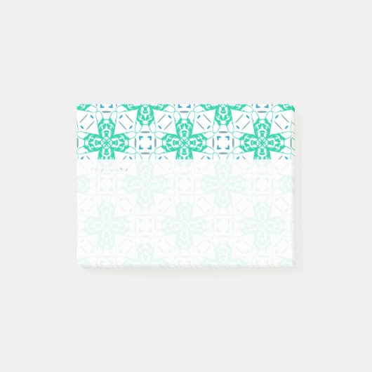 Bulldog-patroon Post-it® Notes (Voorkant)