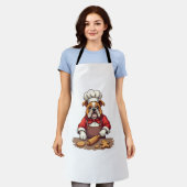 Bulldog Peperkoek Chef Schort (Gedragen)