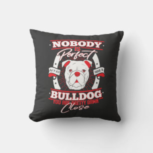 Bulldog Perfectie Hondenliefde Kussen