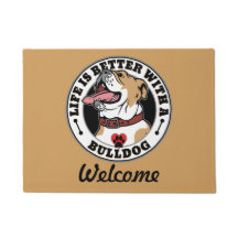 Bulldog Personalized Life is beter met een hond