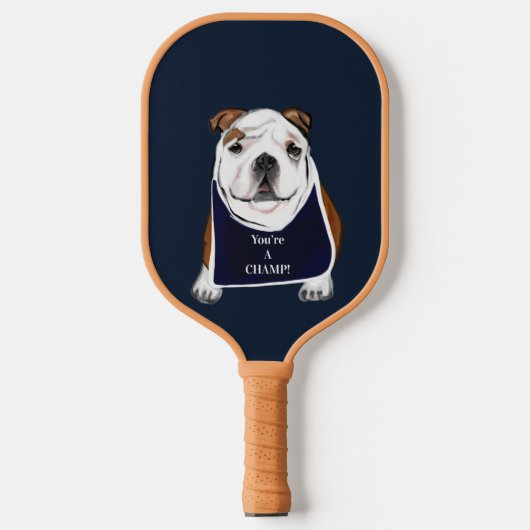 BULLDOG PICKLEBALL PADDLE (Voorkant)