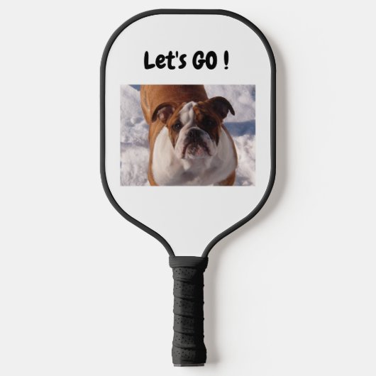 Bulldog Pickleball Paquet Paddle (Voorkant)