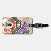 Bulldog Pirate Bagagelabel (Voorkant horizontaal)