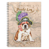 Bulldog Pirate Notitieboek (Voorkant)