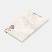 Bulldog Pirate Post-it® Notes (Schuin)