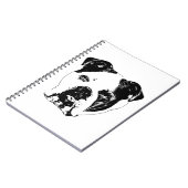 Bulldog Plannen Dagboek Notitieboek (Linkerzijde)