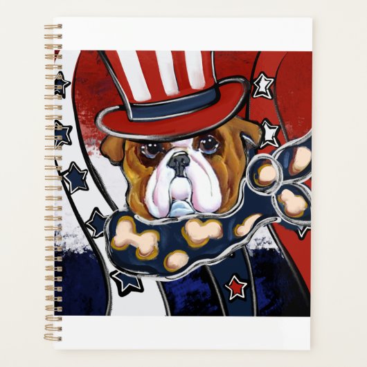 Bulldog Planner (Voorkant)