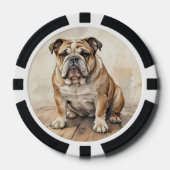 Bulldog Poker Chips (Voorkant)