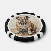 Bulldog Poker Chips (Enkel)