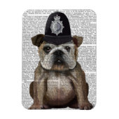 Bulldog Policeman Magneet (Verticaal)