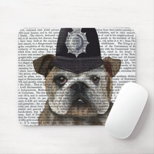 Bulldog Policeman Muismat (Met muis)