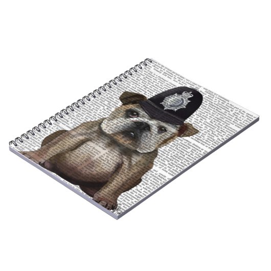Bulldog Policeman Notitieboek (Linkerzijde)