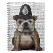 Bulldog Policeman Notitieboek (Voorkant)