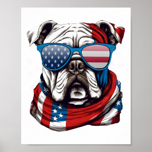 Bulldog Poster (Voorkant)