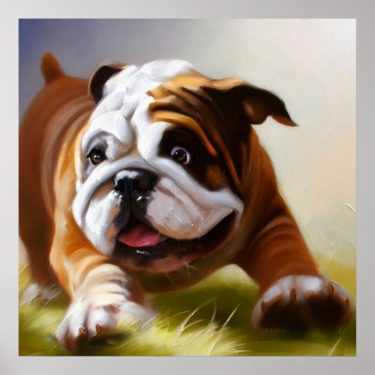 Bulldog Poster (Voorkant)