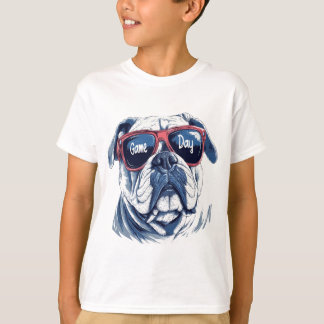 Bulldog Pride - Bold Game Day Mascot T-shirt