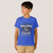 Bulldog Pride Thirt (kinder nationaliteit) T-shirt (Voorkant volledig)