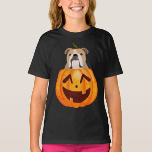 Bulldog Pumpkin T-Shirt