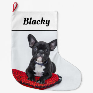 Bulldog Pup, Hondennaam en Foto Grote Kerstsok