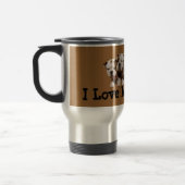Bulldog Puppies Love Travel Mug Reisbeker (Links)