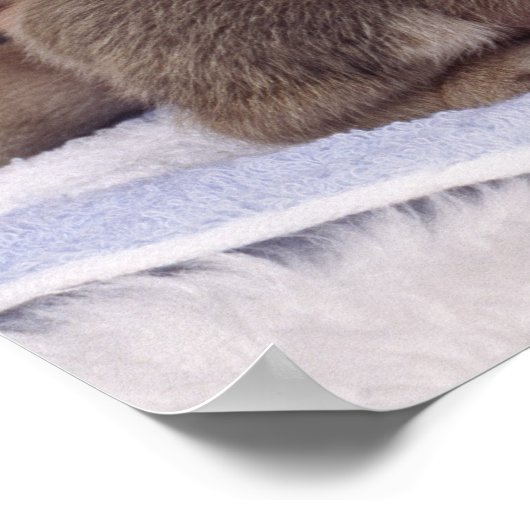 Bulldog Puppies Poster (Hoek)