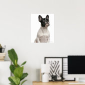Bulldog puppy (5 maanden oud) poster (Thuiskantoor)
