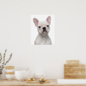 Bulldog Puppy (5 maanden oud) Poster (Keuken)
