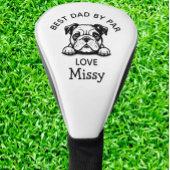 Bulldog Puppy Aanpassen Golf Head Hoesje Golfheadcover