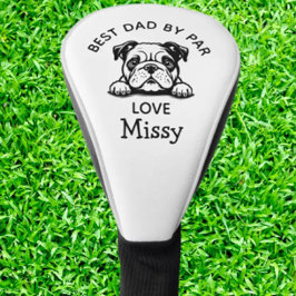 Bulldog Puppy Aanpassen Golf Head Hoesje Golfheadcover