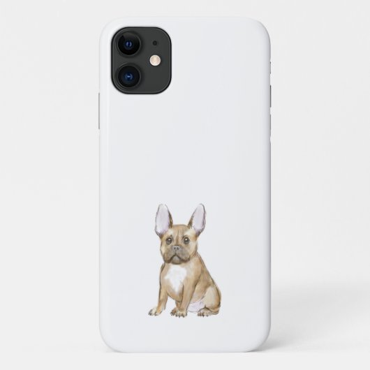 Bulldog puppy french Case-Mate iPhone case (Achterkant)