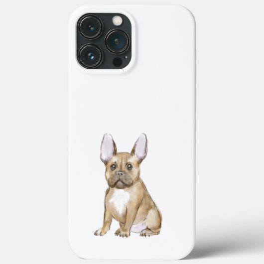 Bulldog puppy french Case-Mate iPhone case (Achterkant)