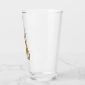 Bulldog puppy french glas (Links)