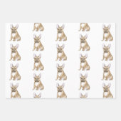 Bulldog puppy french inpakpapier vel (Voorkant 2)
