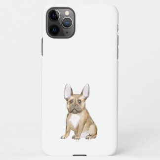 Bulldog puppy french iPhone 11Pro max hoesje