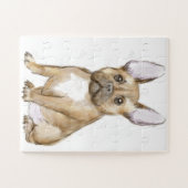 Bulldog puppy french legpuzzel (Horizontaal)