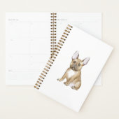 Bulldog puppy french planner (Display)