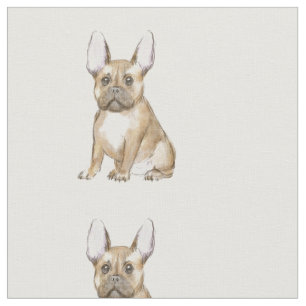 Bulldog puppy french stof