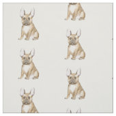 Bulldog puppy french stof (Swatch)