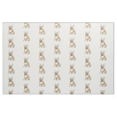 Bulldog puppy french stof (Fat Quarter)