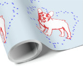 Bulldog Puppy Papier (Rol Hoek)