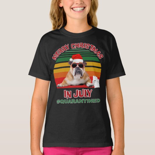 Bulldog Quarantined Summer T-Shirt (Voorkant)
