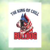 Bulldog Raamsticker (Vel 3)