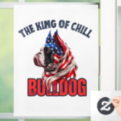 Bulldog Raamsticker (Huis)
