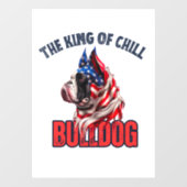 Bulldog Raamsticker (Vel)
