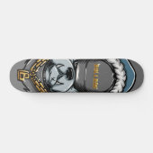 Bulldog Rap Skateboard - Groove met de straten (Horizontaal)
