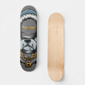Bulldog Rap Skateboard - Groove met de straten (Voorkant)