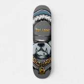 Bulldog Rap Skateboard - Groove met de straten (Voorkant)