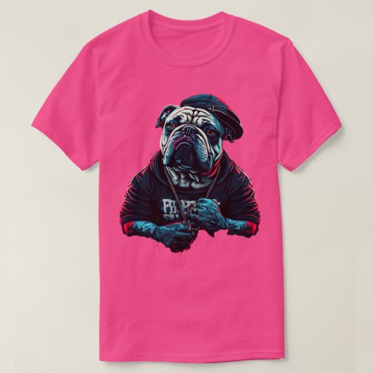 Bulldog Rapper 3 T-shirt (Design voorkant)