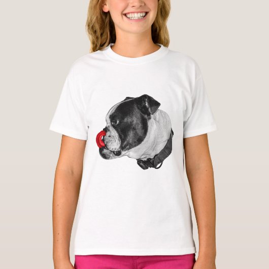 Bulldog Red Touch T-shirt (Voorkant)